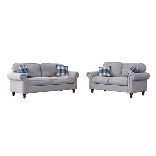 Seater linen fabric sofa - fabric,