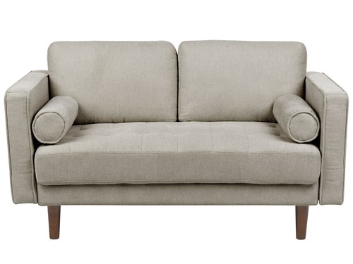 Seater fabric sofa taupe - seater,