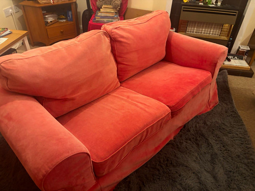 Pink traditional seater - pink, 2-seater