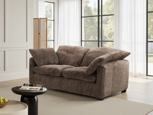 Quetta sofa brown seater - sofa,