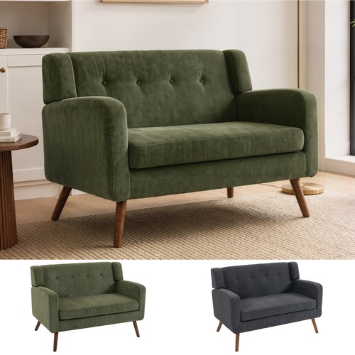 Seater sofa 118 corduroy - cm,